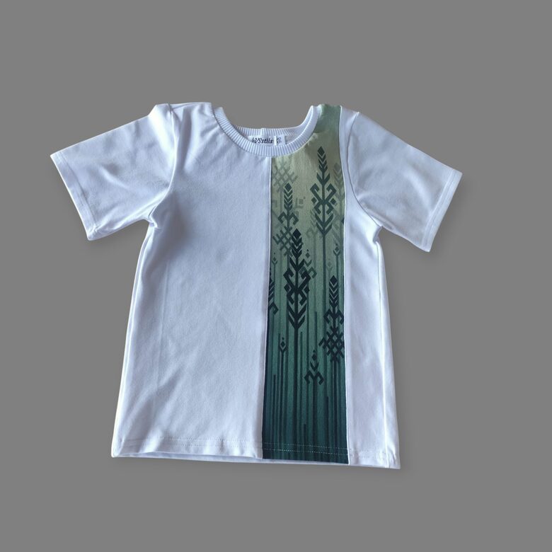 T-krekls "Zaļais austras koks"  balts 